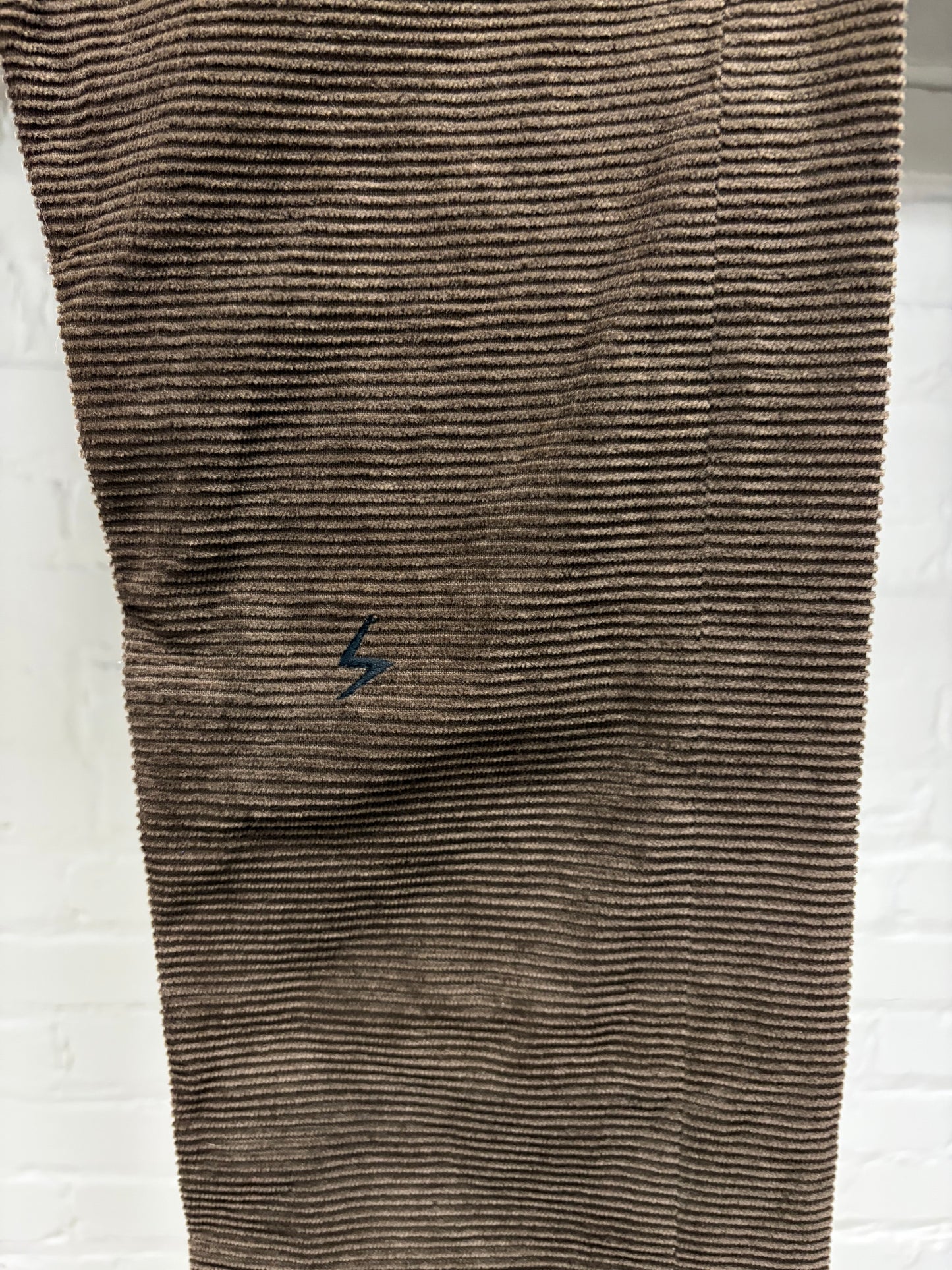 AW2005 Undercover ‘Arts & Crafts’ Faded Brown Corduroy Denim