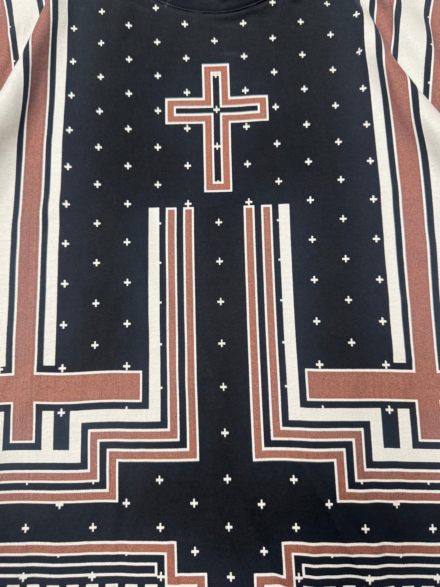 2015 Givenchy by Ricardo Tisci ‘Crosses’ Graphic T-Shirt