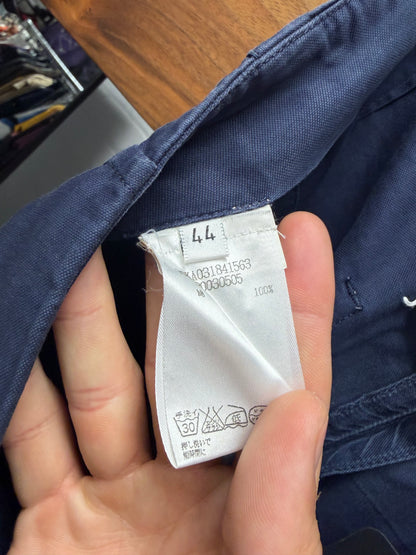 Maison Margiela Sun-Faded Workwear Blue Straight Leg Pants