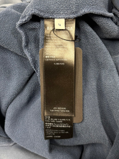 AW2023 Balenciaga ‘Paris Moon’ Faded Blue Hoodie