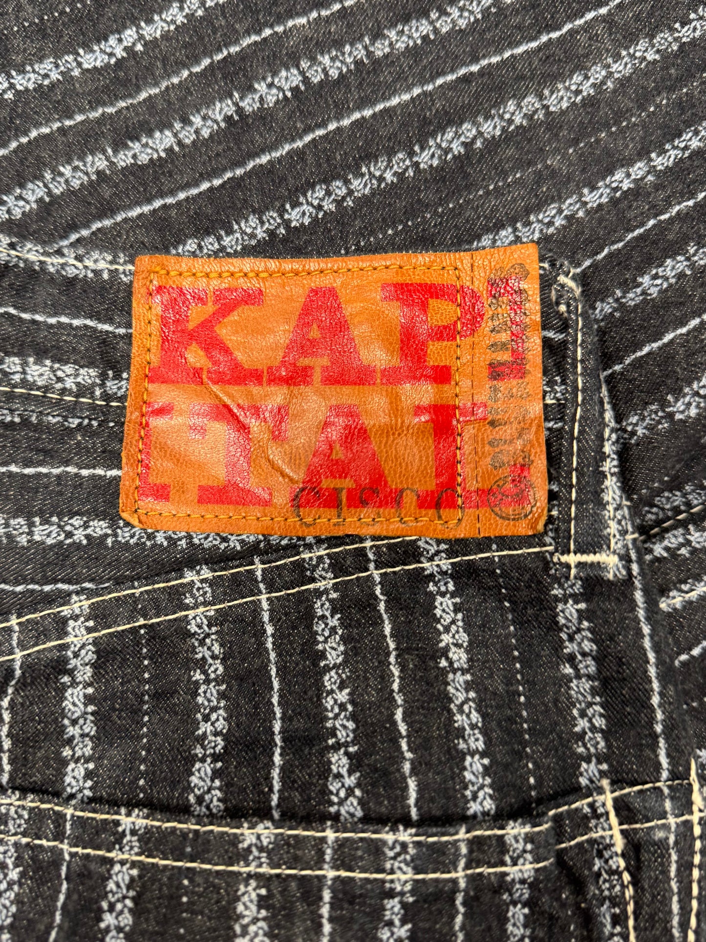 Kapital ‘Cisco’ Striped Blue Denim