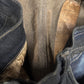 AW2023 Rick Owens ‘Luxor’ Mud Wash ‘Bolans’ Flared Denim