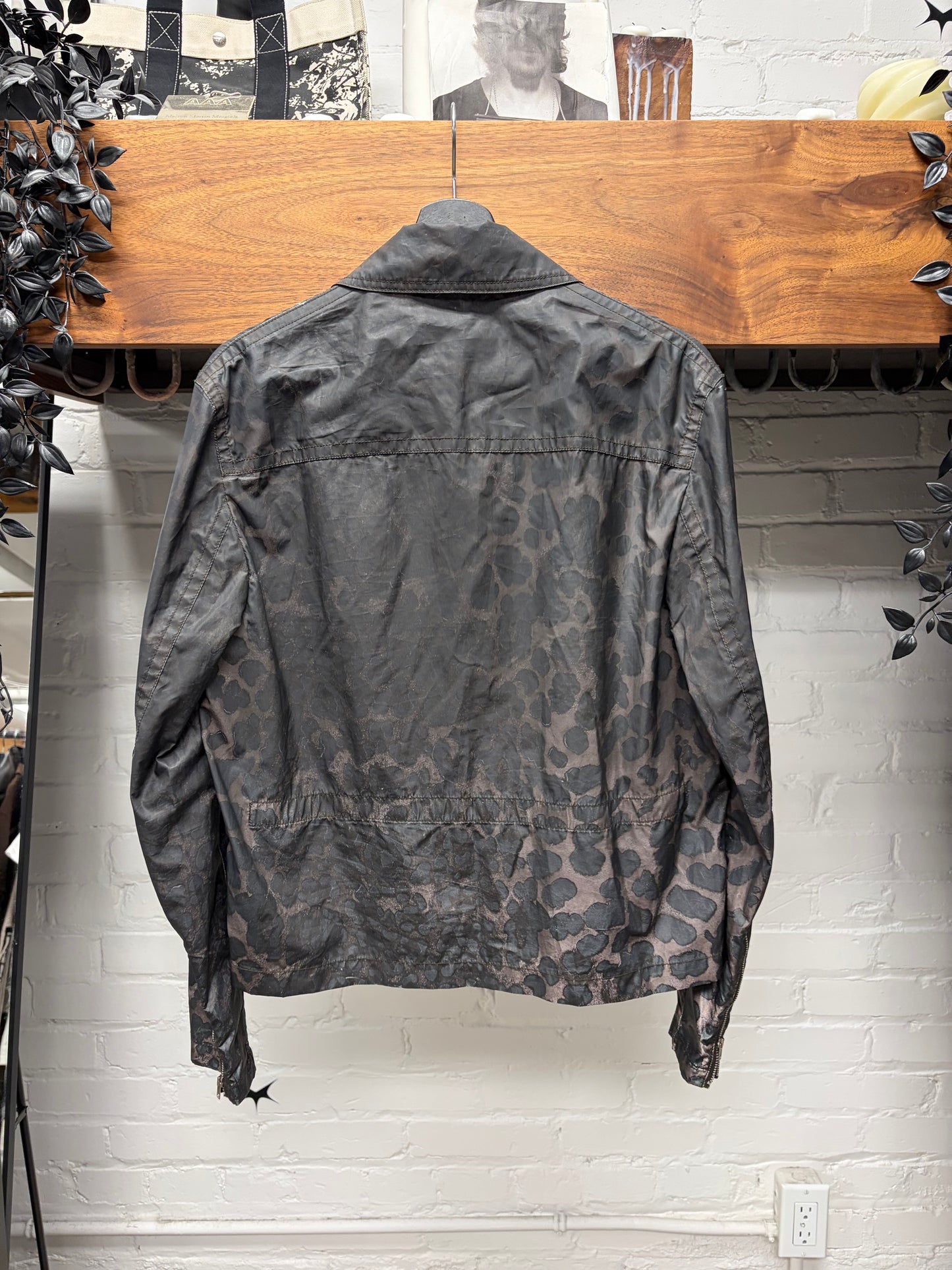 SS2019 Helmut Lang Leopard ‘3M’ Reflective Jacket