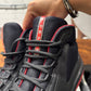 2000s Prada Sport ‘Americas Cup’ Bred Colorway Leather High Top Sneakers