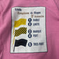 SS2004 Junya Watanabe ‘Avalanche Risk’ Pink Long Sleeve Shirt