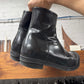 CK205W39Nyc by Raf Simons ‘Spazzolato’ Patent Leather Boots