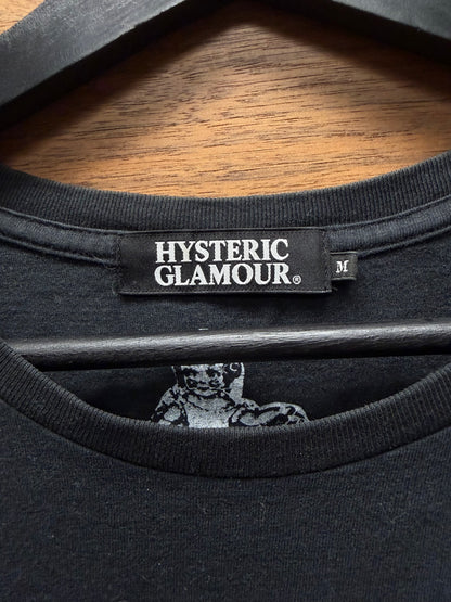 Hysteric Glamour ‘Courtney Love’ Black Portrait T-Shirt