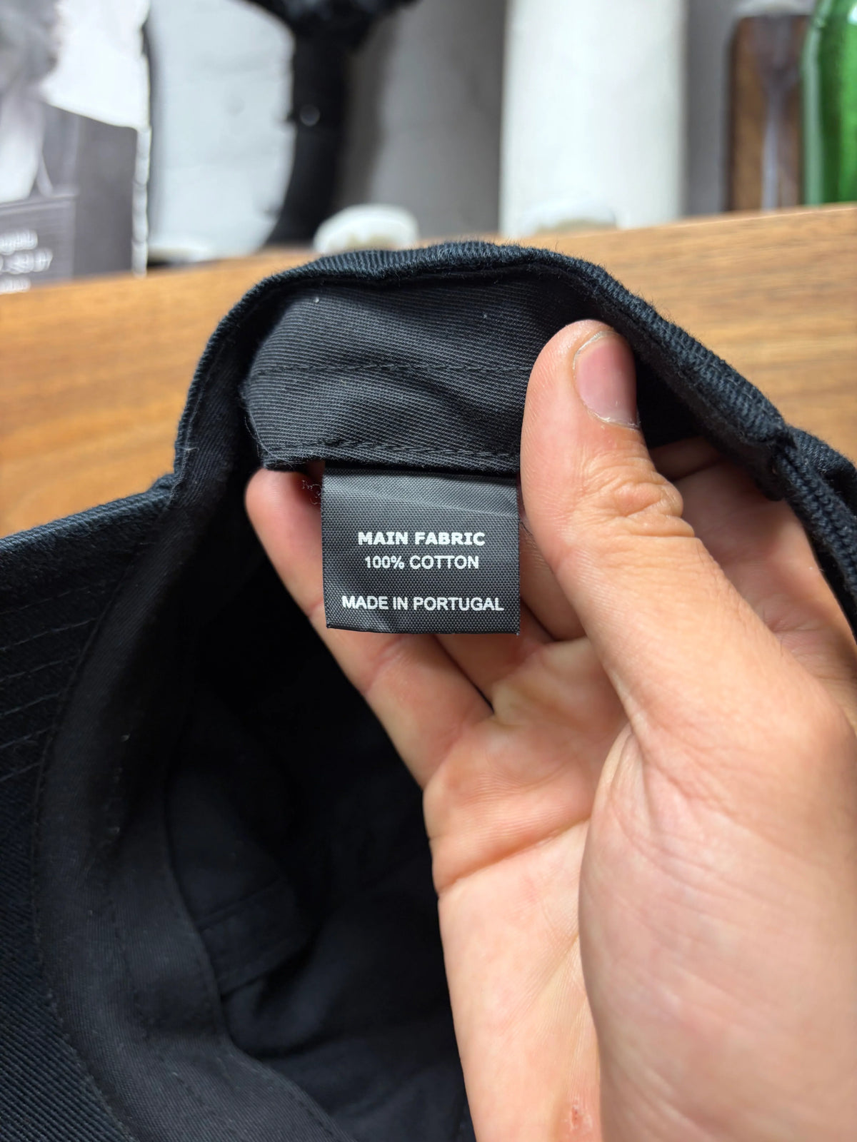 AW2017 Vetements ‘Sexual Fantasies’ Black Strap-Back Baseball Cap
