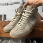 Maison Margiela ‘G.A.T.’ Light Brown Suede/Leather High Top Sneakers