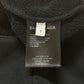 SS2020 Balenciaga ‘Nametag’ Distressed Black Hoodie