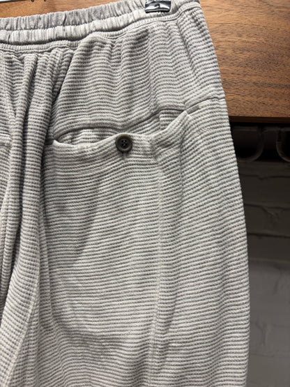 SS2014 Julius Layered Cotton/Thermal Drawstring Jogger Pants