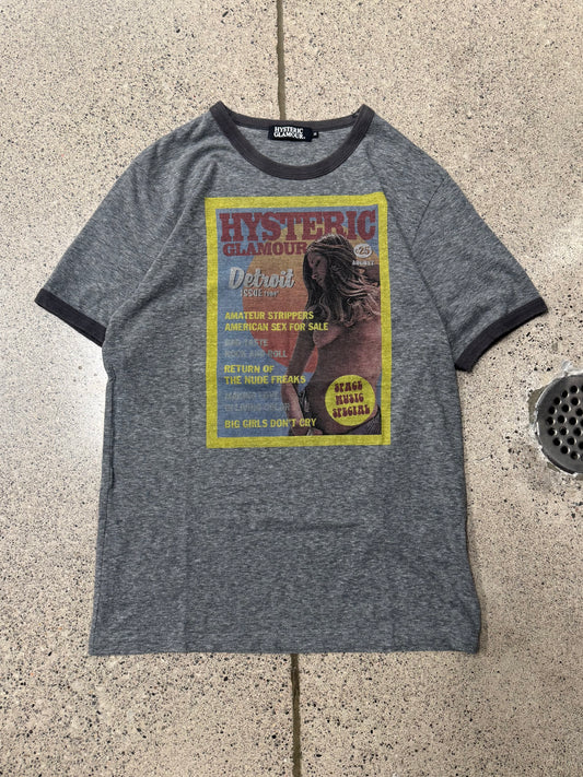 Hysteric Glamour ‘Amateur Strippers’ Ringer Graphic T-Shirt