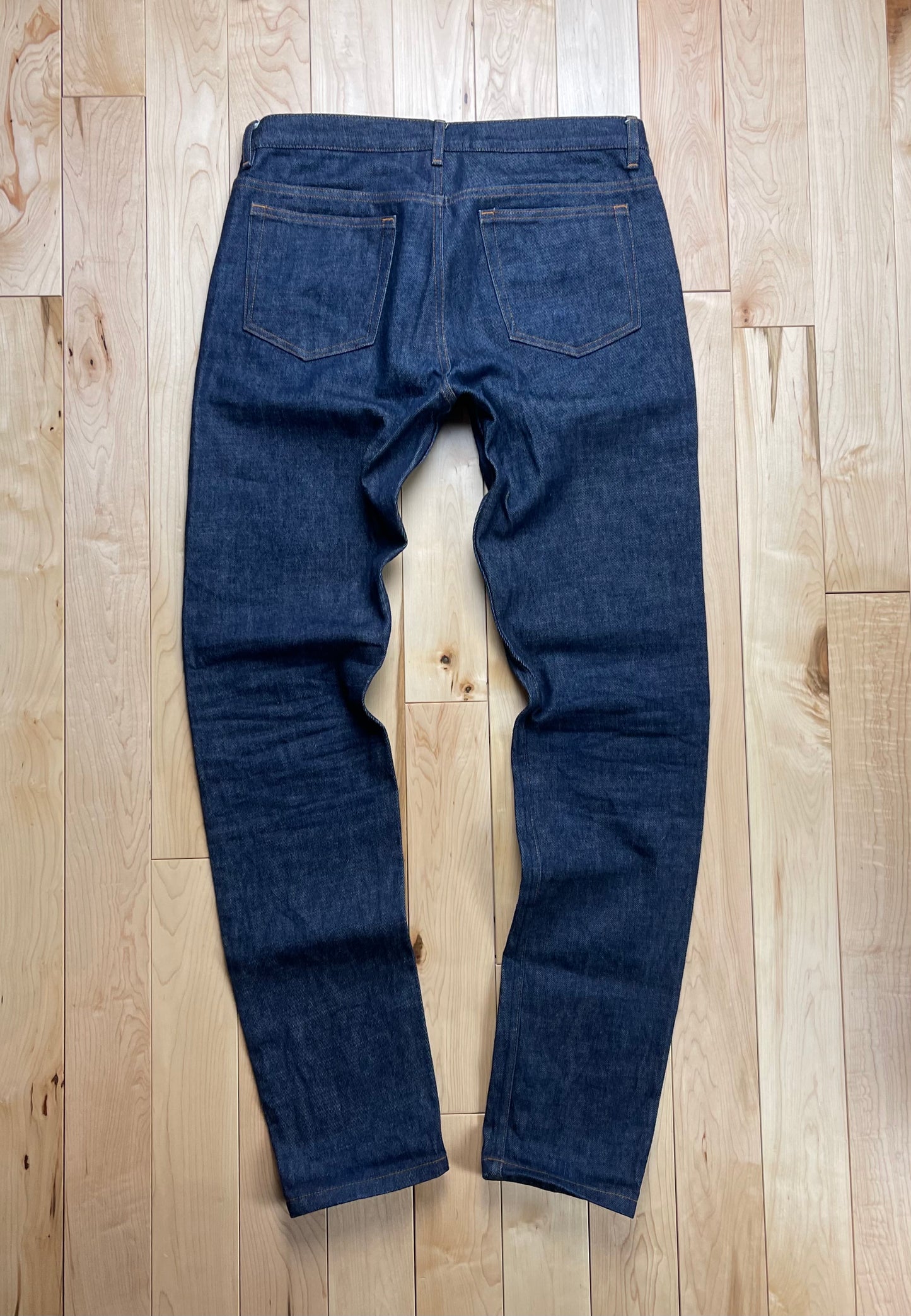 APC Raw Blue Selvedge Slim Straight Cut Denim