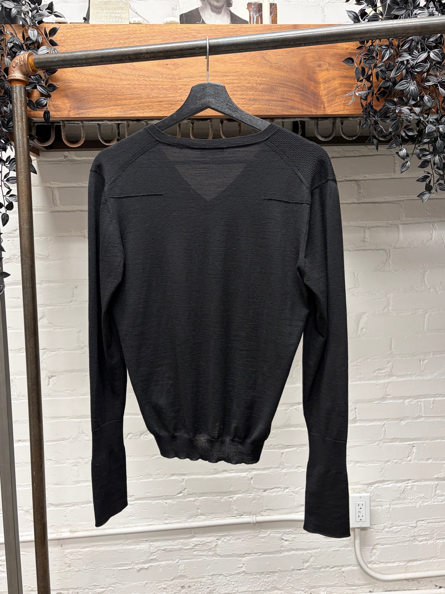 AW2004 Dior Homme by Hedi Slimane ‘Victim of the Crime’ V-Neck Sweater