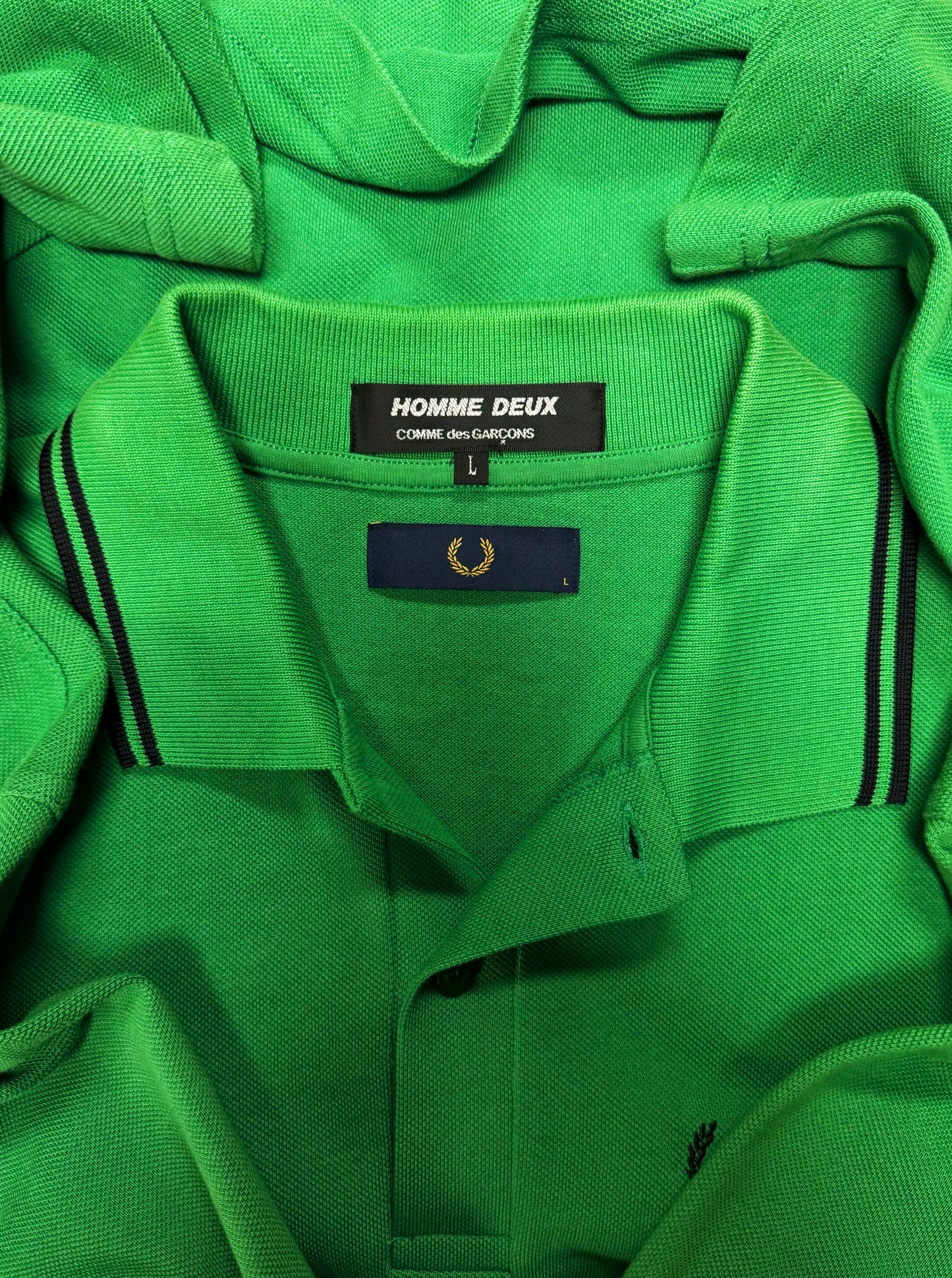 2019 Comme Des Garçons Homme Deux x Fred Perry Polo