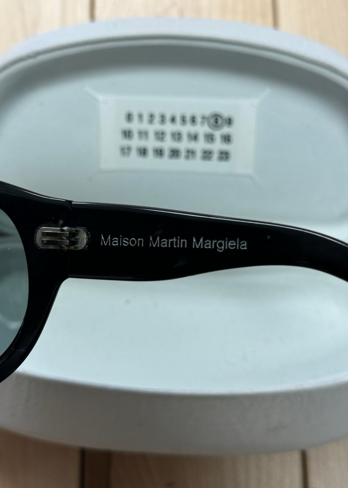 2009 Maison Martin Margiela ‘Bug Eye’ Blacked Out Sunglasses