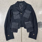 Kiko Kostadinov Cropped ‘Single Button’ Cargo Blazer