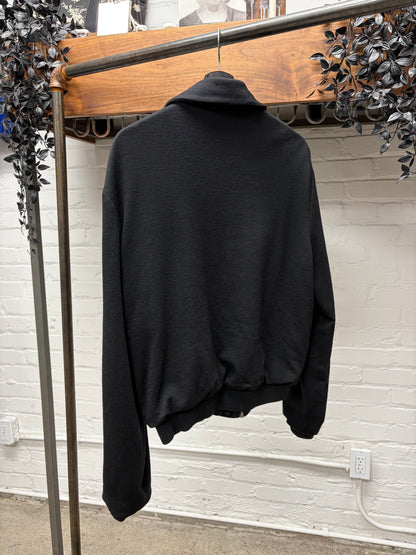 AW1998 Raf Simons ‘Radioactivity’ Collared Black Work Jacket