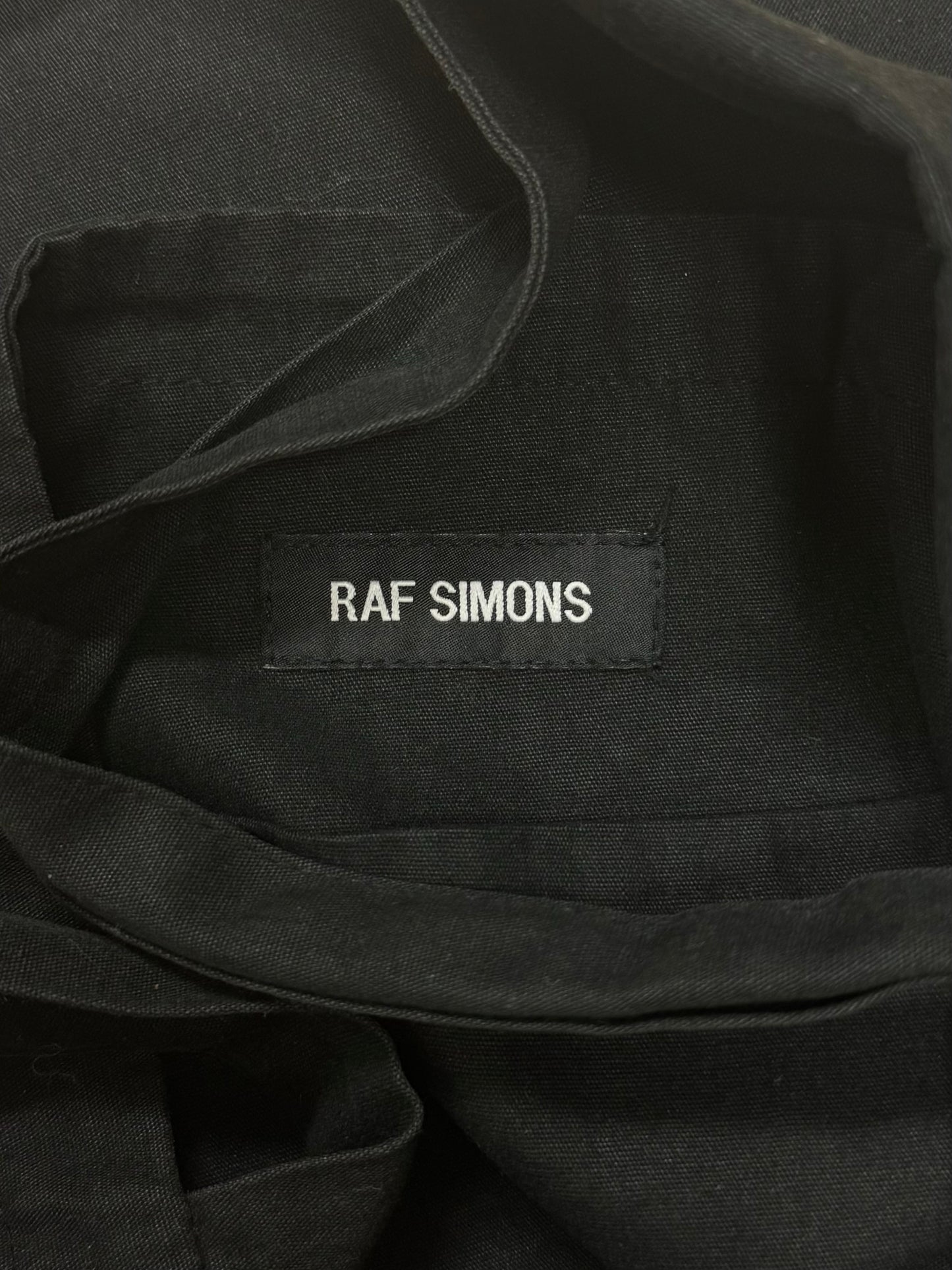 SS2016 Raf Simons ‘Isolated Heroes’ Black Tote Bag