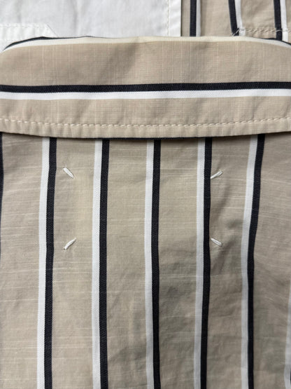 SS2019 Maison Margiela ‘Pinstripe’ Cotton Trucker Jacket