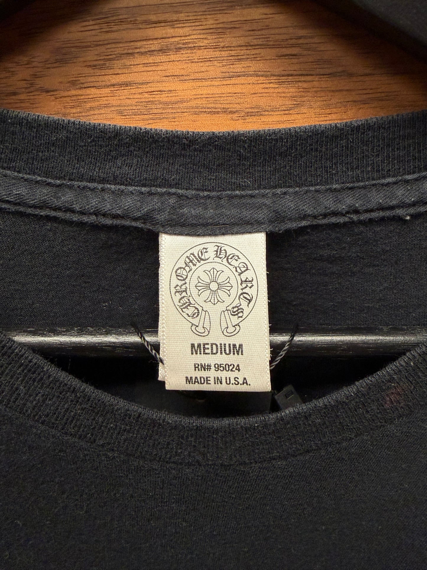 Chrome Hearts ‘Foti Deer’ Black Graphic T-Shirt