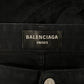 Balenciaga Faded Blue Wide Leg Carpenter Denim