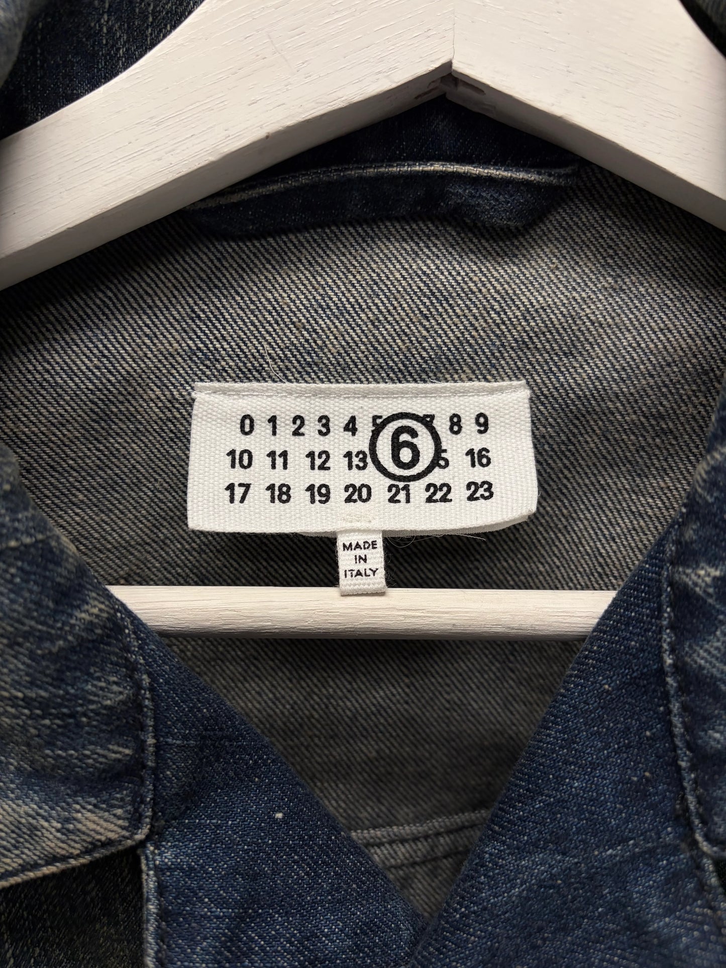 SS2025 Maison Margiela Raw Blue Denim ‘Sportsjacket’