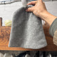 Chrome Hearts Cashmere ‘Flooded’ Leather Cross Patch Beanie