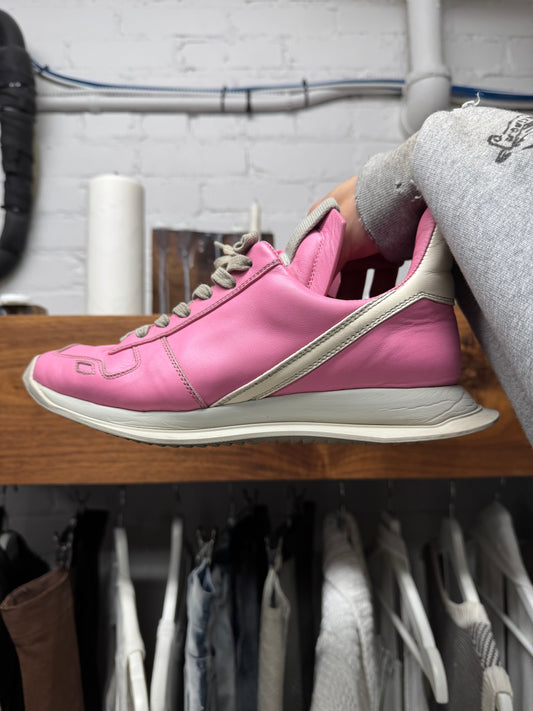 SS2021 Rick Owens ‘Phlegethon’ Leather Runners