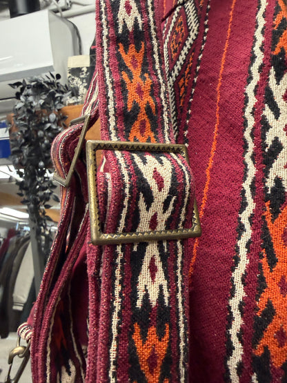 SS2009 Number (N)ine ‘The Lonesome Heroes’ Ethnic Patterned Woven Backpack