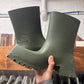 Balenciaga Military Green ‘Trooper’ Combat Boots