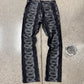 OG Hysteric Glamour Black ‘Snake’ Flared Leg Denim