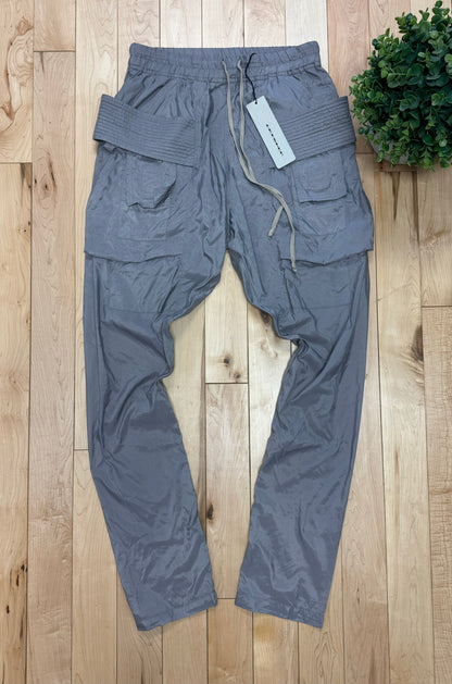 Spring Summer 2018 Rick Owens ‘Stone’ Silver Creatch Cargos