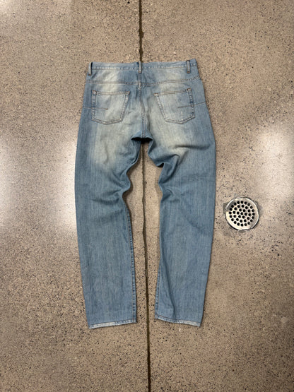 Dior Homme ‘Light Wash’ Blue Distressed Skinny Denim