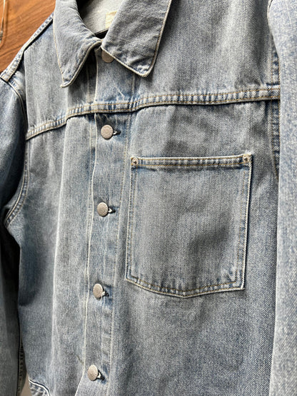 Vintage Helmut Lang ‘Light Wash’ Blue Denim Trucker Jacket