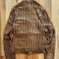 Unreleased Sample Dolce & Gabbana ‘Braided Leather’ Woven Lambskin Jacket.