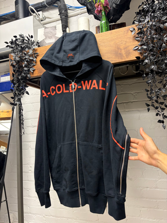 A-Cold-Wall* ‘Sphere Logo’ Sleeve Zip Zip-Up Hoodie