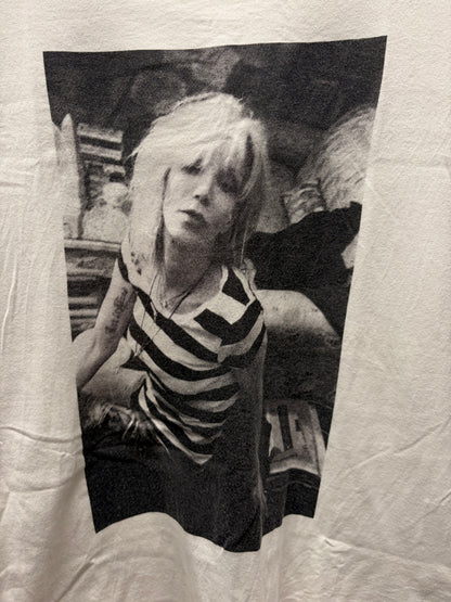 2012 Hysteric Glamour ‘Courtney Love’ White Portrait T-Shirt