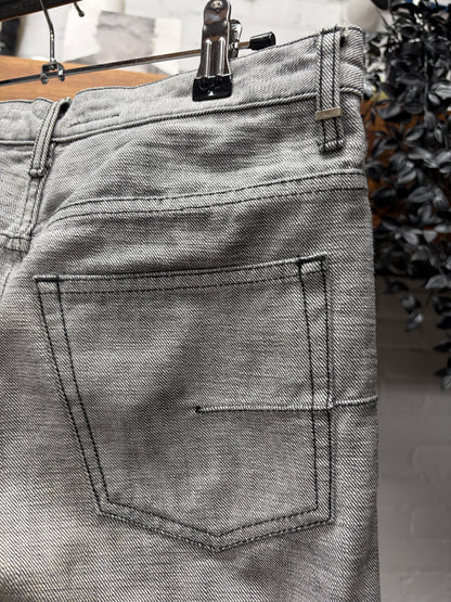 Dior Homme Unaltered ‘Metallic Grey’ Skinny Jeans