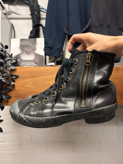 Vintage Issey Miyake ‘Bosey’ Leather Shell Toe Boots