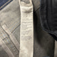 Rick Owens ‘Tyrone’ Blue/Black Waxed Skinny Jeans
