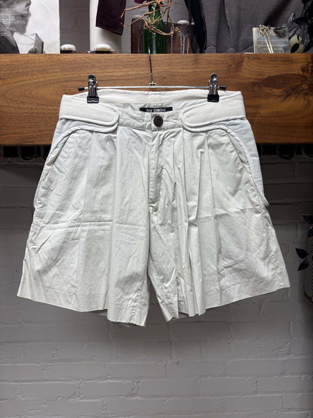 SS2007 Raf Simons ‘Boxing’ Pleated Wide Leg Shorts