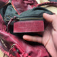 Balenciaga Oxblood Red Leather Crossbody/Top Handle City Bag