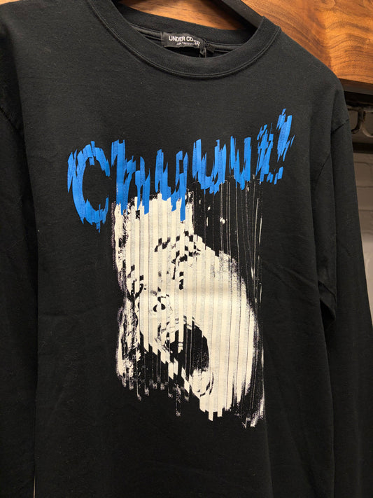 AW2023 Undercover ‘Klaus’ Black Long Sleeve Shirt