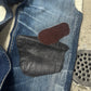Yohji Yamamoto x Spotted Horse Leather Patch Repaired Blue Jeans