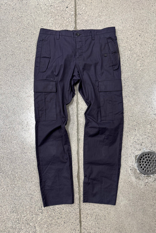 2000s Gucci by Tom Ford ‘Deep Purple’ Slim/Skinny Cargo Pants