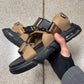 Number (N)ine Black/Gold Double Strap Sandals