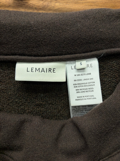 Lemaire Fleece Cotton Straight Cut Sweatpants