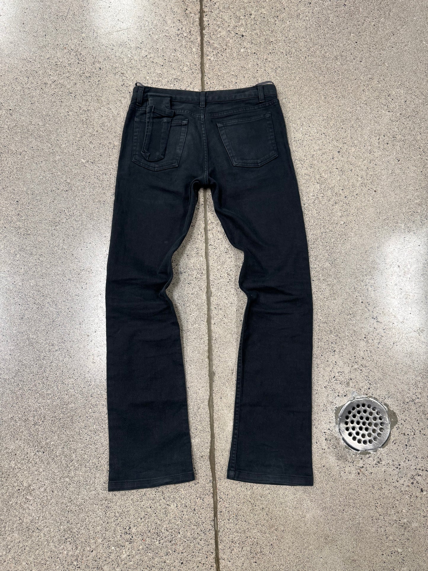 AW2003 Helmut Lang ‘Tool Pocket’ Flared Low Rise Denim