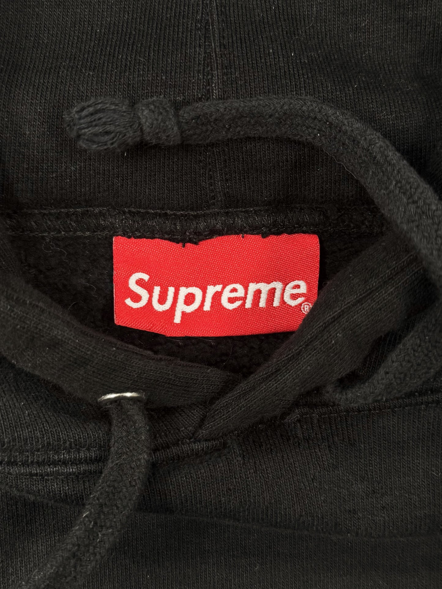 AW2021 Supreme ‘Angel Wings’ Black Pullover Hoodie